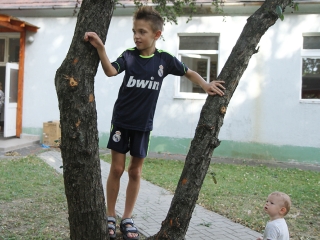 Játszótéravatás Újtelepen - fotó: Sándor Judit