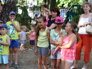 Játszótéravatás Újtelepen - fotó: Sándor Judit