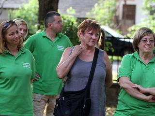 Játszótéravatás Újtelepen - fotó: Sándor Judit