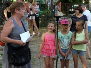 Játszótéravatás Újtelepen - fotó: Sándor Judit