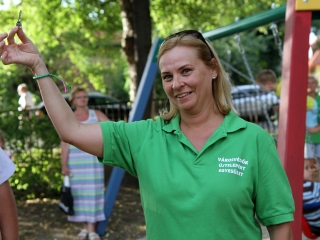 Játszótéravatás Újtelepen - fotó: Sándor Judit