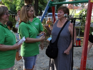 Játszótéravatás Újtelepen - fotó: Sándor Judit