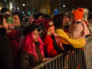 Szilveszteri utcabál a Főtéren - fotó: Ónodi Zoltán