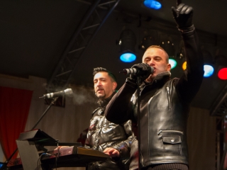 Szilveszteri utcabál a Főtéren - fotó: Ónodi Zoltán