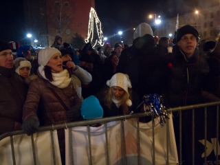 Szilveszteri utcabál a Főtéren - fotó: Ónodi Zoltán