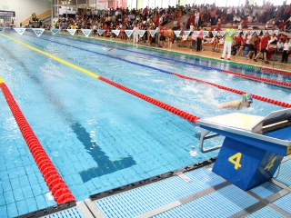 Régiós úszóverseny a Fabó Éva Sportuszodában - fotó: Sándor Judit