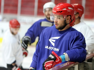 A DAB első jeges edzése - fotó: Sándor Judit