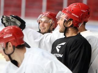 A DAB első jeges edzése - fotó: Sándor Judit