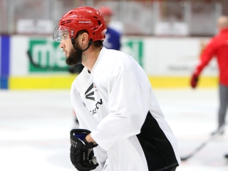 A DAB első jeges edzése - fotó: Sándor Judit