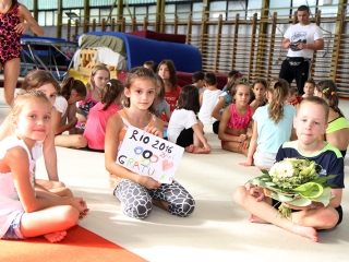 Rio 2016 - hazaérkezett Kovács Zsófia - fotó: Sándor Judit