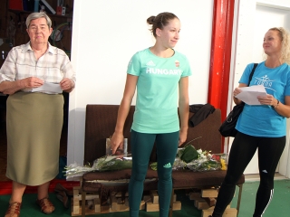 Rio 2016 - hazaérkezett Kovács Zsófia - fotó: Sándor Judit