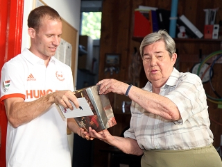 Rio 2016 - hazaérkezett Kovács Zsófia - fotó: Sándor Judit