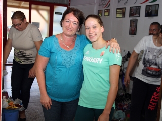 Rio 2016 - hazaérkezett Kovács Zsófia - fotó: Sándor Judit