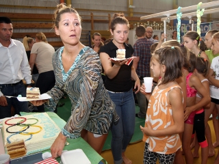 Rio 2016 - hazaérkezett Kovács Zsófia - fotó: Sándor Judit