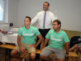 Hajdu Jonatán fogadása - fotó: Sándor Judit