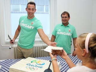 Hajdu Jonatán fogadása - fotó: Sándor Judit