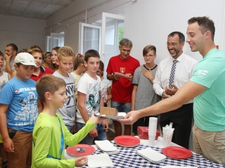 Hajdu Jonatán fogadása - fotó: Sándor Judit