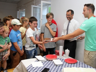 Hajdu Jonatán fogadása - fotó: Sándor Judit