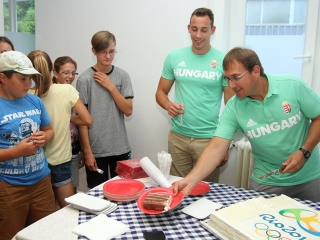 Hajdu Jonatán fogadása - fotó: Sándor Judit