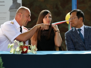 Évnyitó ünnepség a gimiben - fotó: Sándor Judit