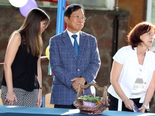 Évnyitó ünnepség a gimiben - fotó: Sándor Judit