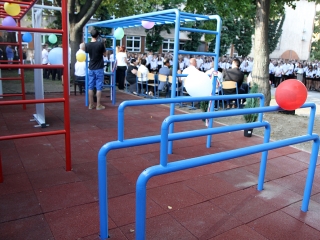 Évnyitó ünnepség a gimiben - fotó: Sándor Judit