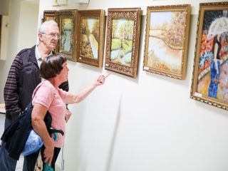 MMK Galéria: Balogh Józsefné Erzsike kiállítása - fotó: Ónodi Zoltán