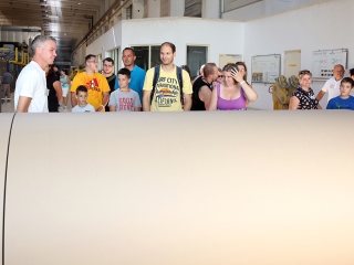 Papírgyári nyílt nap - fotó: Sándor Judit