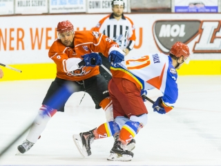 Hazai győzelem: Acélbikák- Galac 4-2 - fotó: Ónodi Zoltán