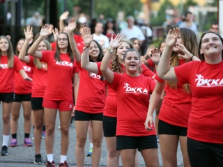 DKKA flashmob a mozi előtt - fotó: Sándor Judit