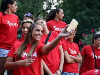 DKKA flashmob a mozi előtt - fotó: Sándor Judit