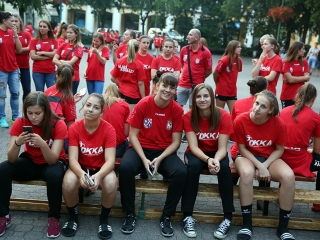 DKKA flashmob a mozi előtt - fotó: Sándor Judit