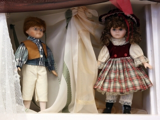 Babakiállítás az Aprók Háza tagoviban - fotó: Sándor Judit