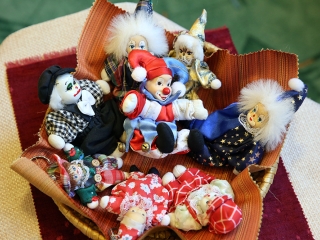 Babakiállítás az Aprók Háza tagoviban - fotó: Sándor Judit