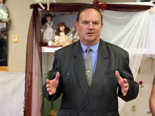 Babakiállítás az Aprók Háza tagoviban - fotó: Sándor Judit