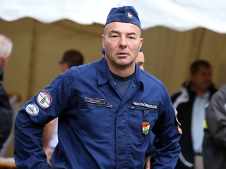 Tűzoltók versenye a Szalki-szigeten - fotó: Sándor Judit