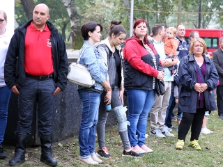 Tűzoltók versenye a Szalki-szigeten - fotó: Sándor Judit