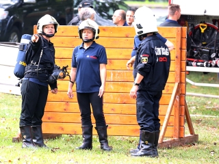 Tűzoltók versenye a Szalki-szigeten - fotó: Sándor Judit