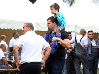 Tűzoltók versenye a Szalki-szigeten - fotó: Sándor Judit