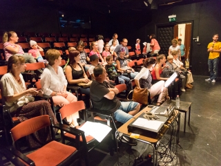 Enyém, Tied - Nyílt próba a színházban - fotó: Ónodi Zoltán