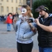 Télűző villámcsődület a Városháza téren - fotó: 