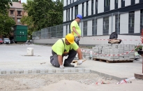 Városszerte folytatódnak a különböző felújítások