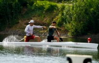 Már a helyszínen a kajak-kenusok, fókuszban a párosok