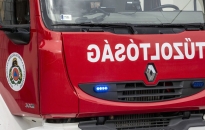 Beszorult sérültet mentettek a lánglovagok