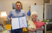 Örökmozgó 90 éves városlakót köszöntöttek