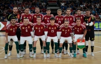 Futsal Eb-pótselejtező - Egygólos előnyben a magyar válogatott