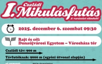 Mozgás, mozgás mindenkinek – közös Mikulásfutásra várják a családokat szombaton