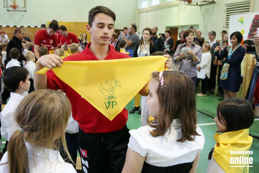 Vasváris elsősavató - fotó: Sándor Judit