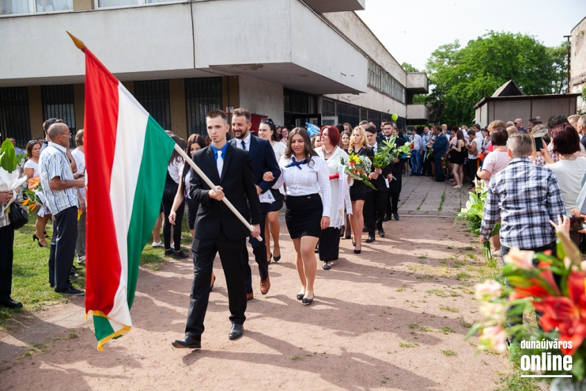 Ballagás a Dunaferr iskolában (2018) - fotó: Ónodi Zoltán