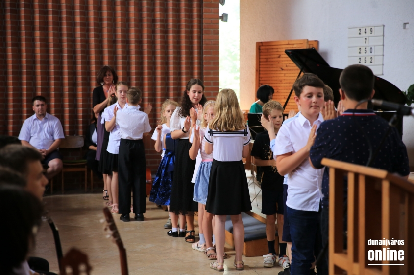 A Wesley-Da Capo évzáró koncertje az evangélikus templomban - fotó: 